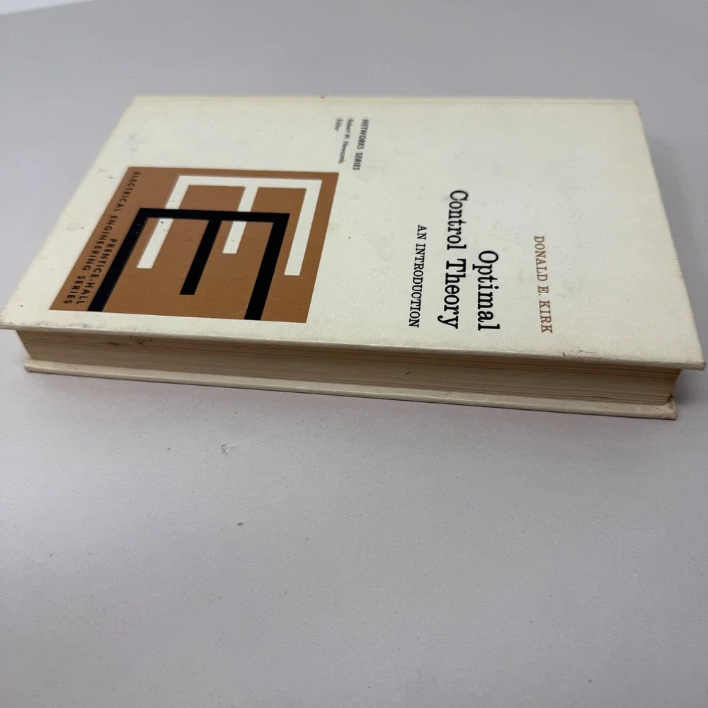 Optimal Control Theory An Introduction Donald E Kirk Prentice-Hall